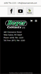 Mobile Screenshot of beyercabinets.com